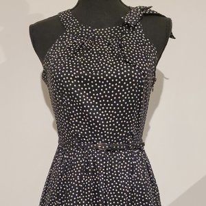 ELLE polka dot retro belted dress SIZE 2